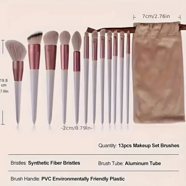 BROCHAS DE MAQUILLAJE PARA ROSTRO Y OJOS - Imagen 6